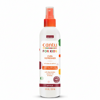 cantu for kids curl refresher 8oz moisturizing curl redefining spray