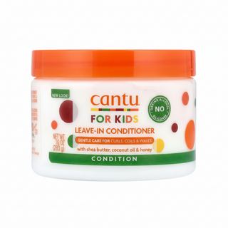 cantu for kids leave in conditioner 10oz gentle care curls coils waves