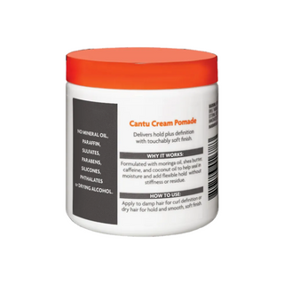 cantu for men cream pomade 8oz curls waves braids styling cream hair control