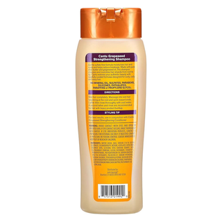 cantu grapeseed shampoo 400ml strengthening hydrating curly hair care shampoo