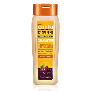 cantu grapeseed shampoo 400ml strengthening hydrating curly hair care shampoo