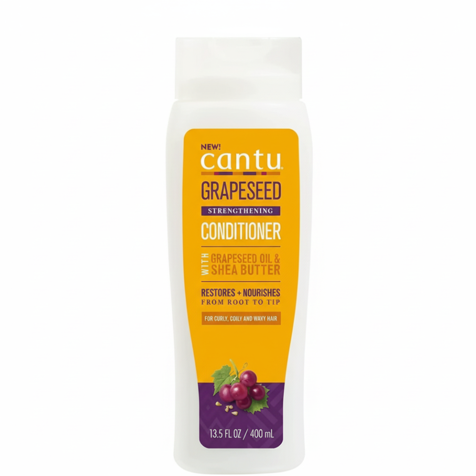 cantu grapeseed strengthening conditioner 13.5oz shea butter hair repair nourish conditioner