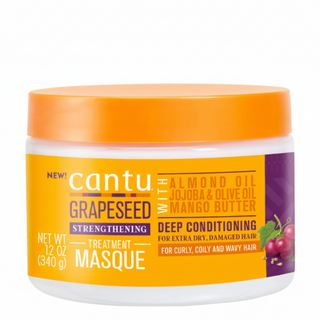 cantu grapeseed strengthening treatment masque 12oz deep repair hair mask