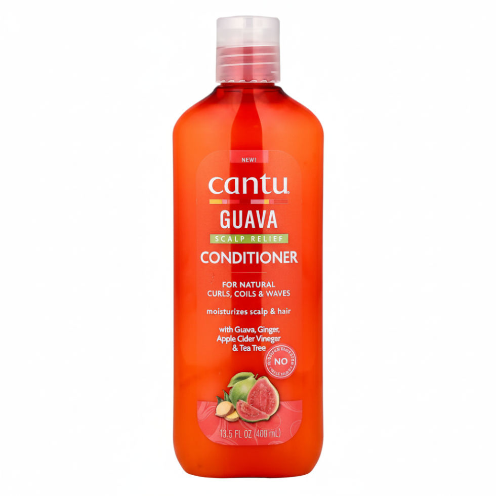 cantu guava scalp relief conditioner 13.5oz itchy dry scalp soothing hair care conditioner