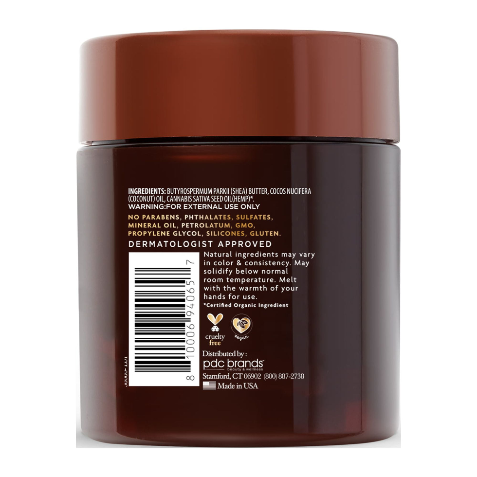 cantu hemp seed oil raw blend 156g skin hair moisturizing oil therapy