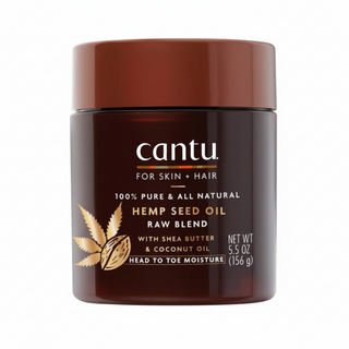 cantu hemp seed oil raw blend 156g skin hair moisturizing oil therapy