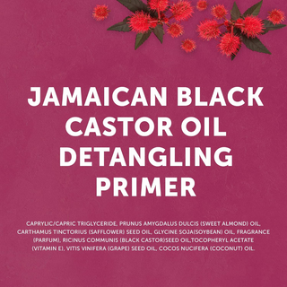 cantu jamaican black castor oil detangling primer 6oz curl coil detangler