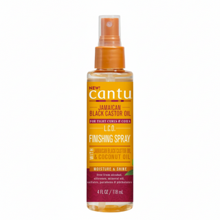 cantu jamaican black castor oil finishing spray 4oz shine moisture hair mist