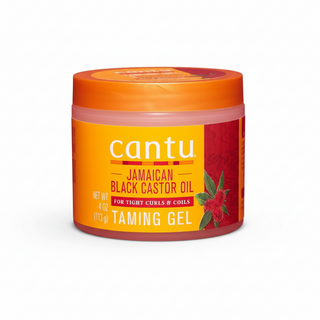 cantu jamaican black castor oil taming gel 4oz edge control frizz free curls