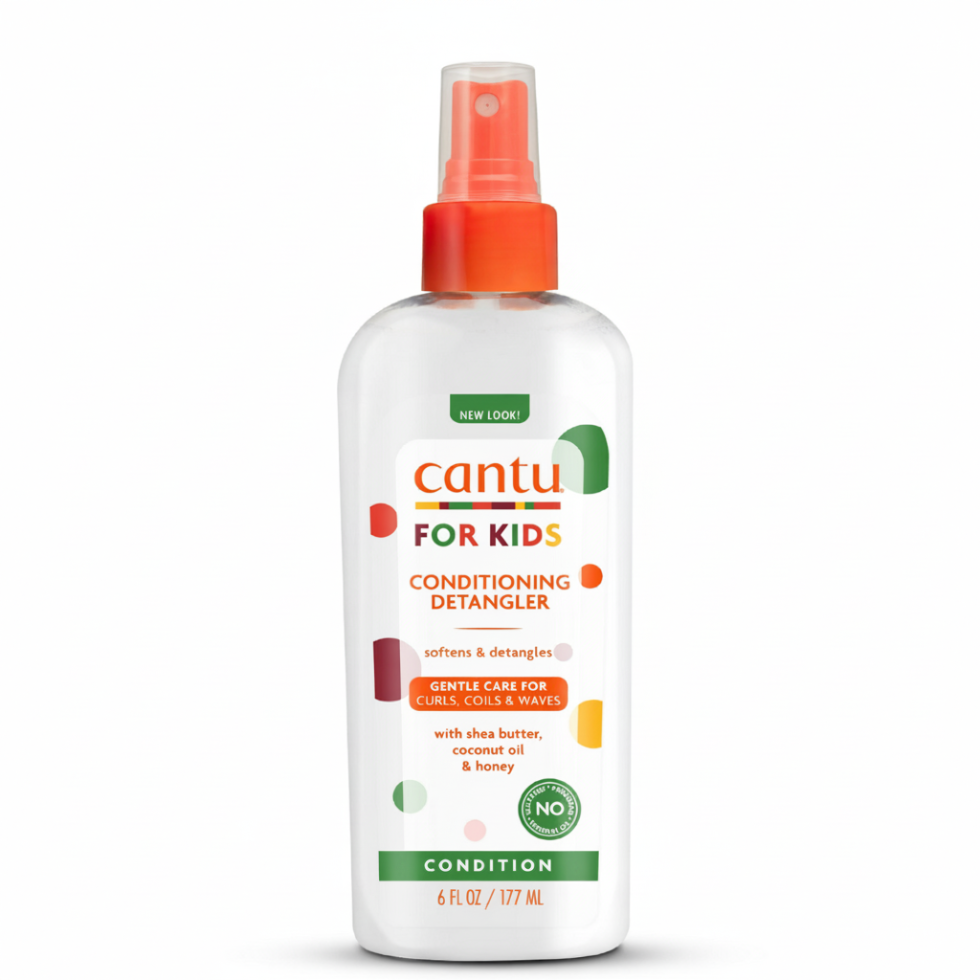 cantu for kids conditioning detangler 6oz softens detangles curls hair care
