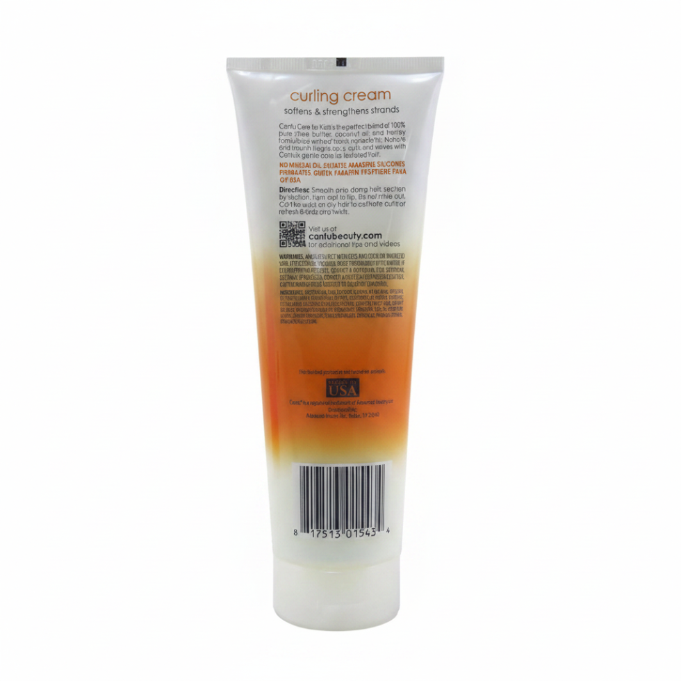 cantu for kids curling cream 8oz define tame frizz curly hair