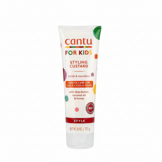 cantu for kids styling custard 8oz holds nourishes curls coils waves