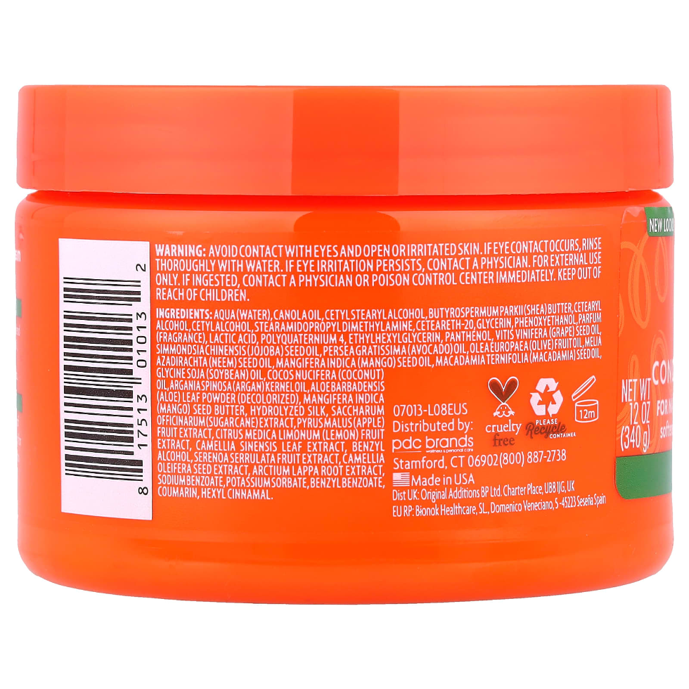 cantu leave in conditioning cream 12oz repair moisturize curls hair care