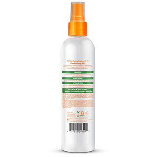 cantu hydrating leave in conditioning mist 8oz moisture boost curls hair care