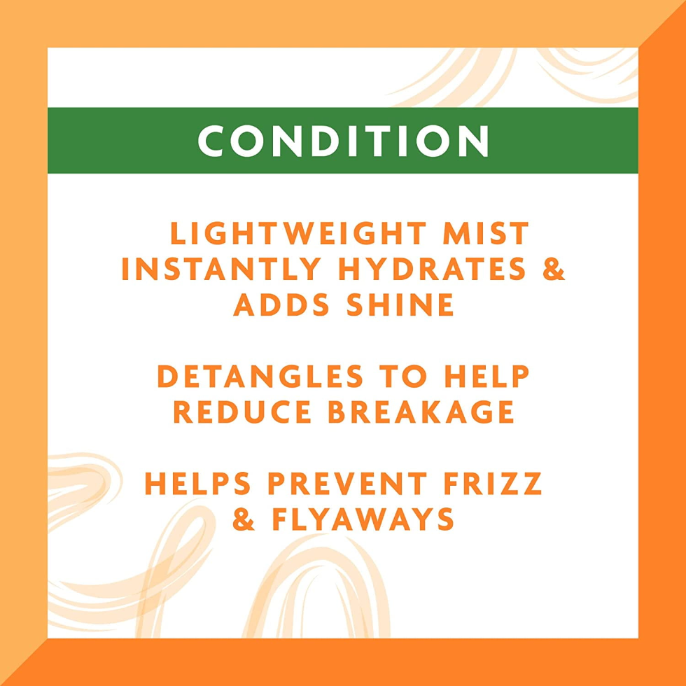 cantu hydrating leave in conditioning mist 8oz moisture boost curls hair care