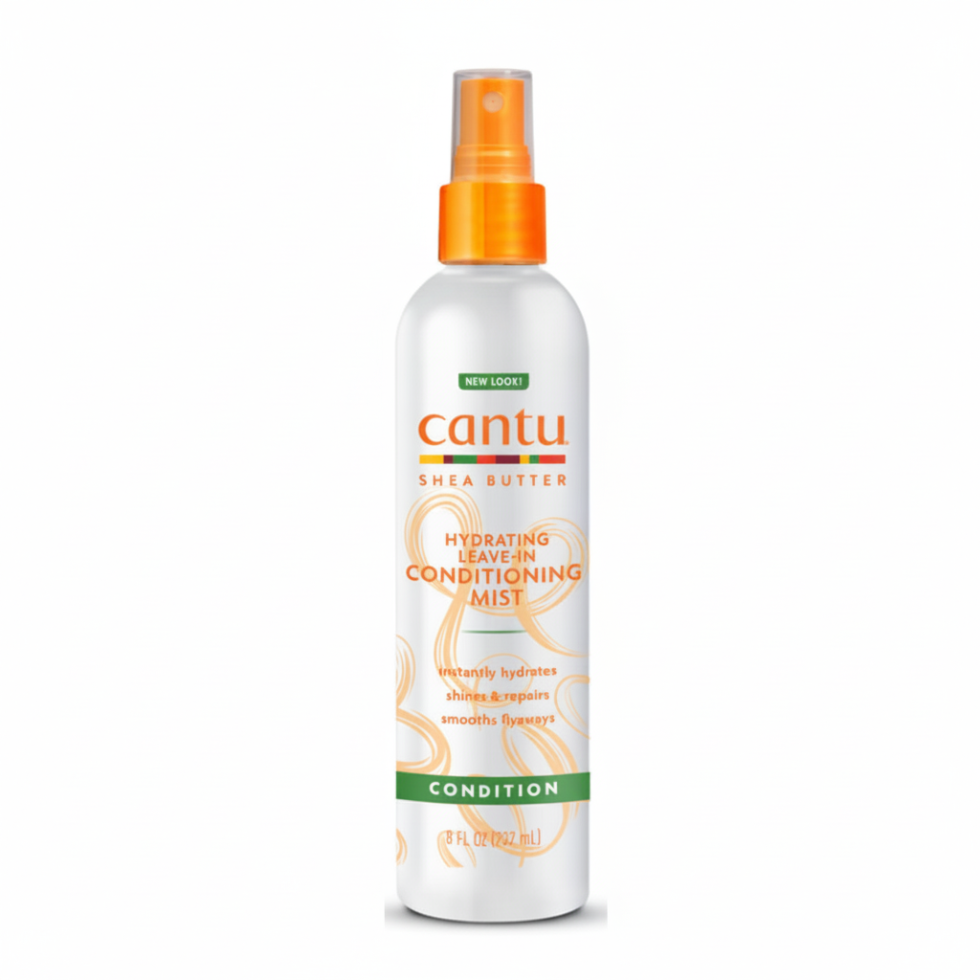 cantu hydrating leave in conditioning mist 8oz moisture boost curls hair care