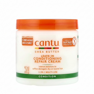 cantu shea butter leave in conditioning repair cream 16oz dry damaged hair care