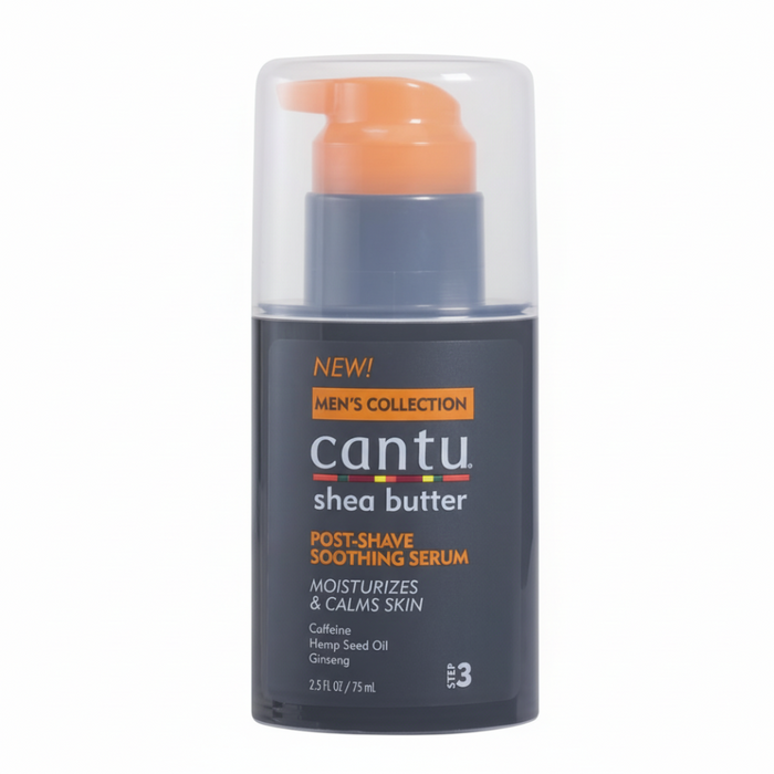 Cantu Men’s Post-Shave Soothing Serum 2.5oz | Hydrate & Calm Skin