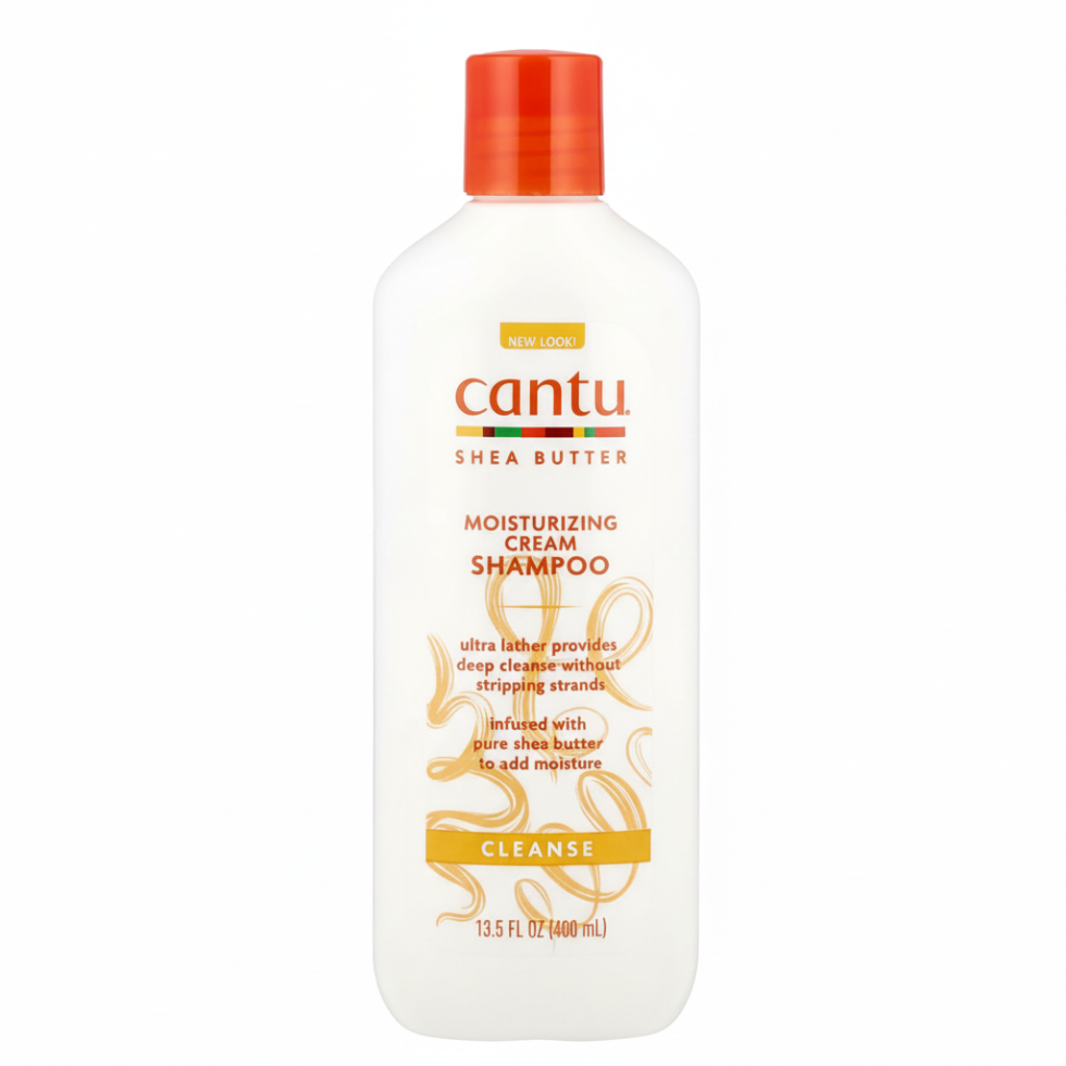 cantu moisturizing cream shampoo 13.5oz deep cleanse curls hair care shampoo