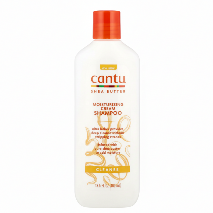 Cantu Moisturizing Cream Shampoo 13.5oz | Deep Cleanse & Hydrate