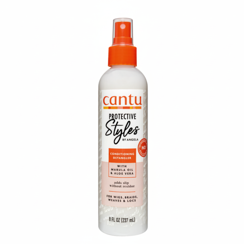 cantu protective styles conditioning detangler 237ml hair moisture knot removal spray
