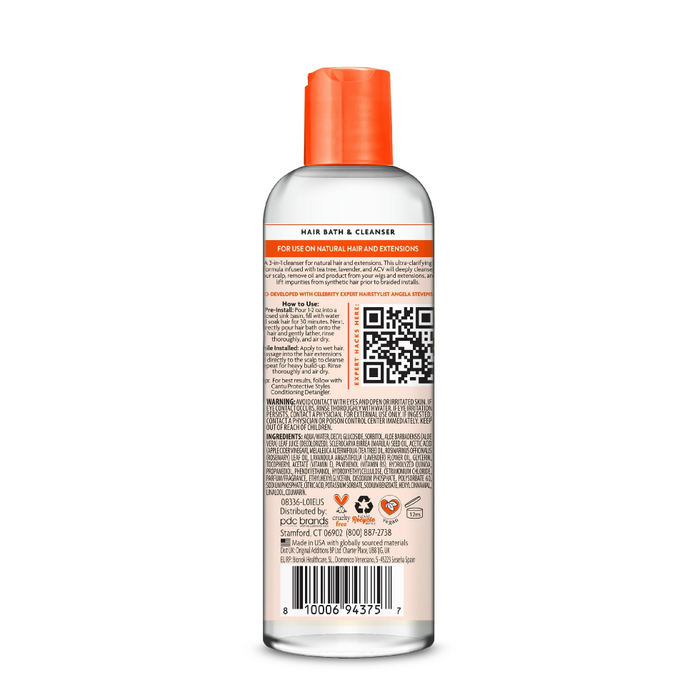 Cantu Protective Styles Hair Bath & Cleanser 296ml | ACV & Aloe Cleanse