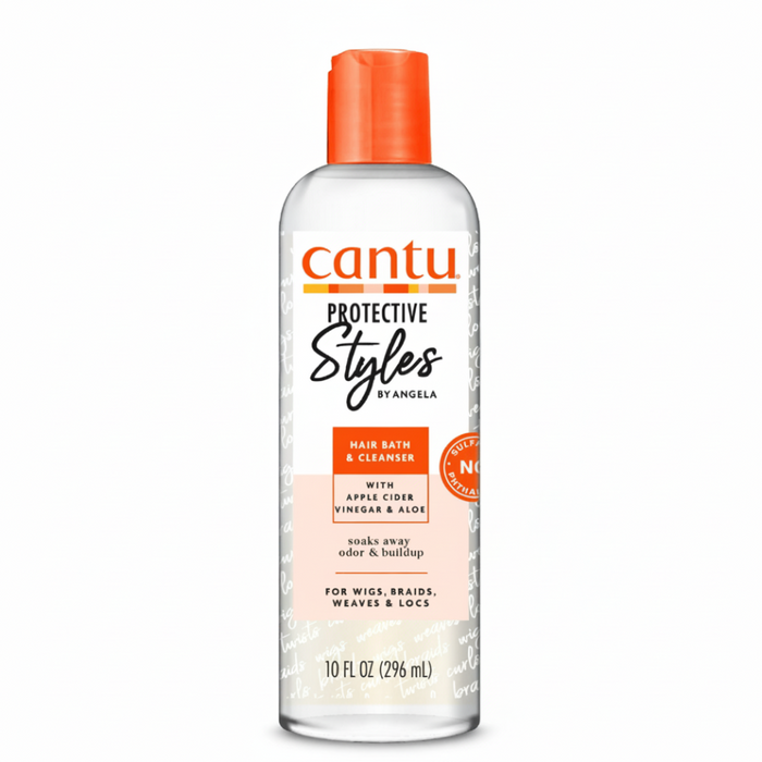 Cantu Protective Styles Hair Bath & Cleanser 296ml | ACV & Aloe Cleanse