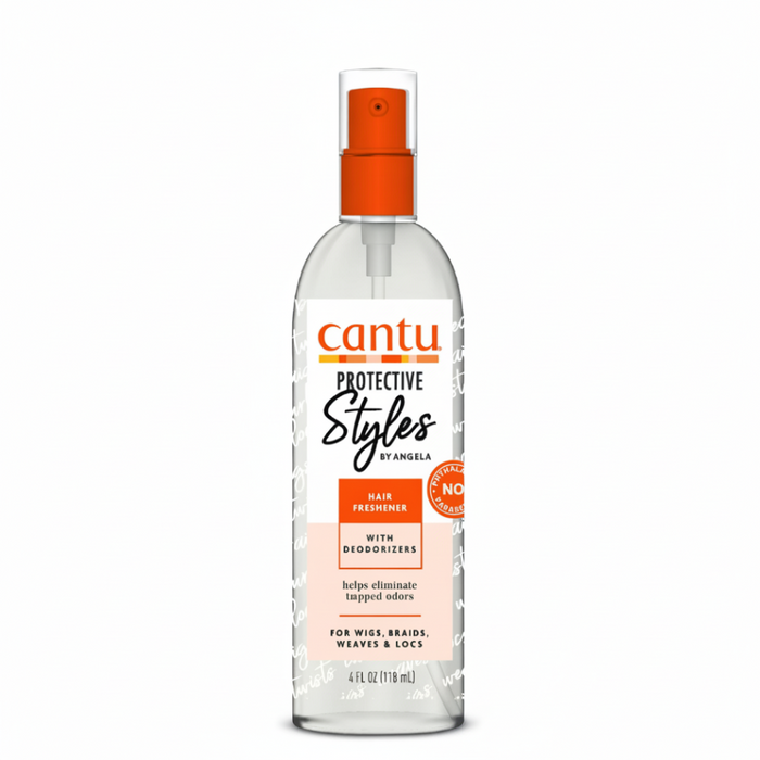 cantu protective styles hair freshener 4oz wig braid loc deodorizing refresh spray