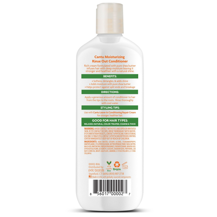Cantu Shea Butter Moisturizing Rinse Out Conditioner 13.5oz | Deep Moisture