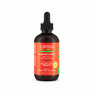 cantu rosemary mint biotin hair scalp oil 95ml growth oil hair care nourishment
