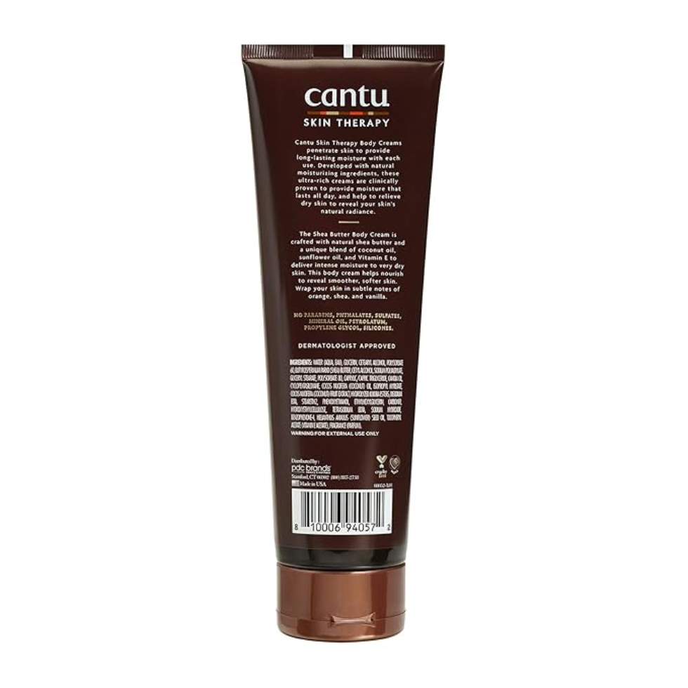 cantu shea butter nourishing body cream 240g dry skin hydration moisturizer