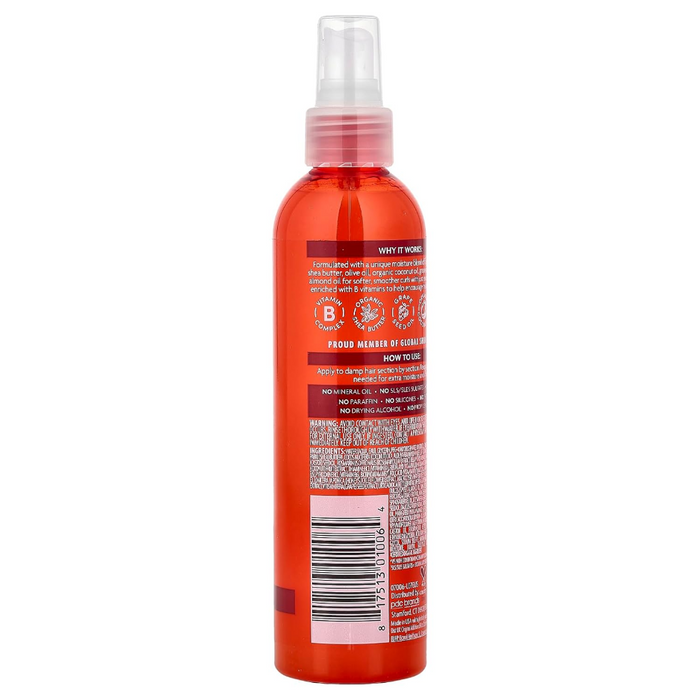 cantu shea butter coconut oil shine hold mist 89ml frizz control hair spray