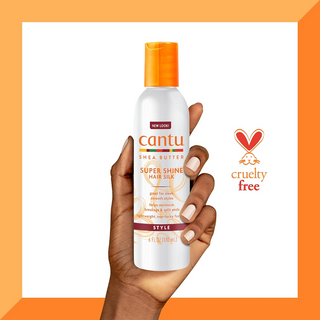cantu shea butter super shine hair silk 6oz lightweight moisturizing shine oil