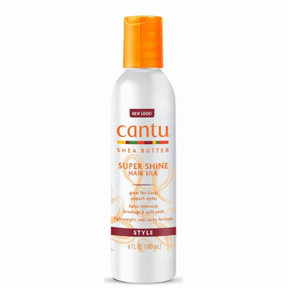 cantu shea butter super shine hair silk 6oz lightweight moisturizing shine oil
