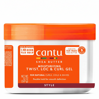 cantu shea butter twist lock curl gel 13oz natural hair styling curl definition gel