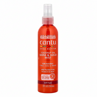 cantu coconut oil shine hold mist 8oz moisture shine flexible hold hair spray