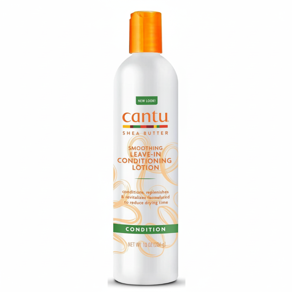 cantu smoothing leave in conditioning lotion 10oz frizz control hair care