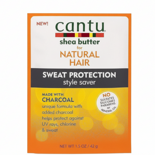 cantu shea butter style saver charcoal 1.5oz sweat protection natural hair care