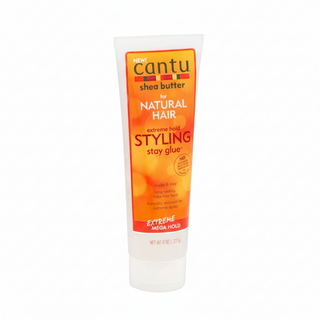 cantu extreme hold styling stay glue 227g sleek flake free long lasting styles