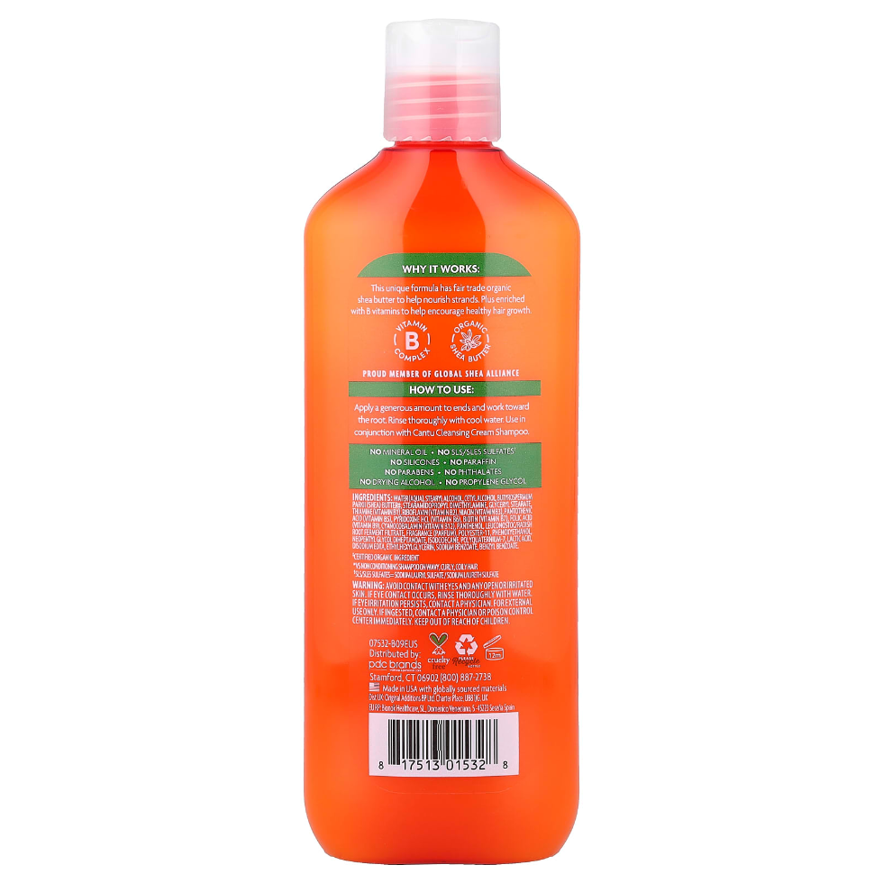 cantu sulfate free hydrating cream conditioner 13.5oz moisturize curls hair care