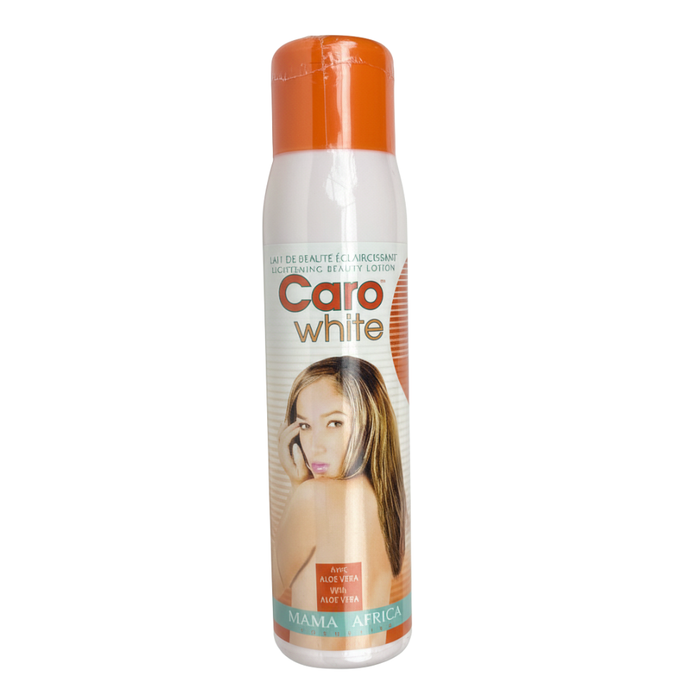 Caro-White Lightening Beauty Lotion 500ml bottle with aloe vera for bright hydrated smooth skin