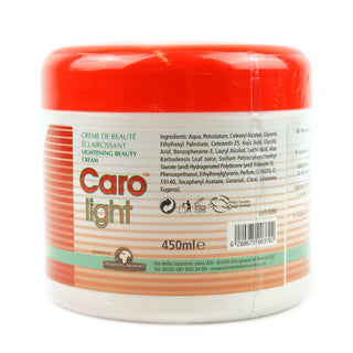 Caro Light Lightening Beauty Cream 450ml jar for brightening and hydrating even skin tone