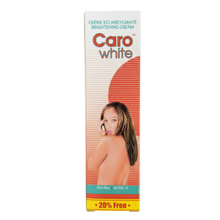 Caro White Brightening Cream 60ml jar for hydrated bright smooth glowing skin