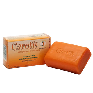Carotis beauty soap gently cleanses and brightens skin for smooth radiant glow