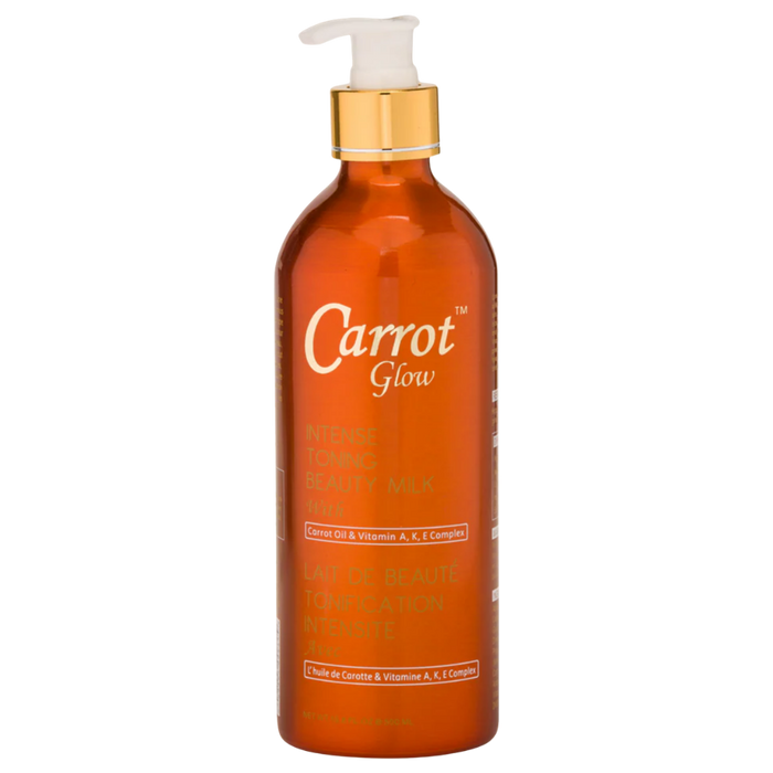 Carrot Glow Intense Toning Beauty Milk 500ml | Brightening Smooth Skin
