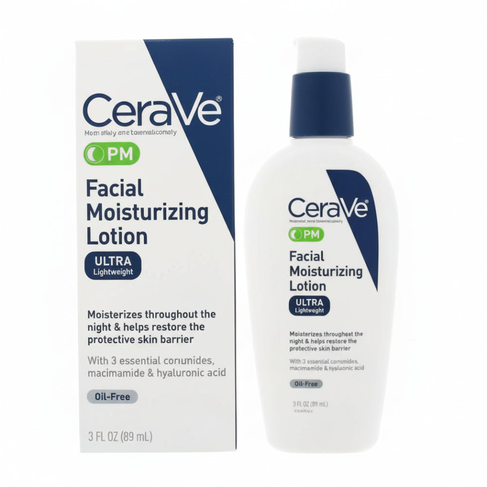 CeraVe Facial Moisturizing Lotion 89ml lightweight hydrating face cream for daily use