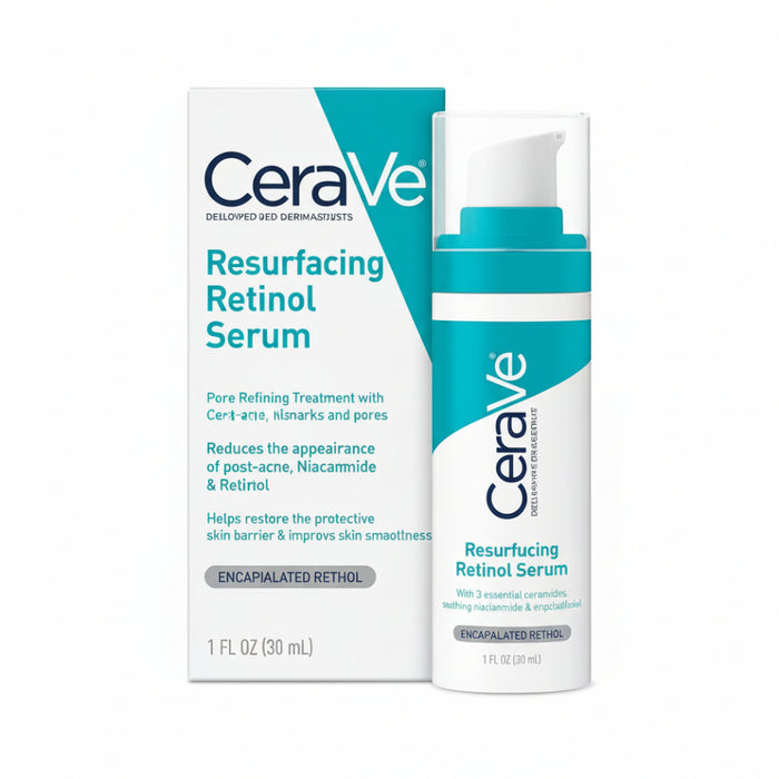 CeraVe Resurfacing Retinol Serum 30ml for acne marks and smooth even skin tone