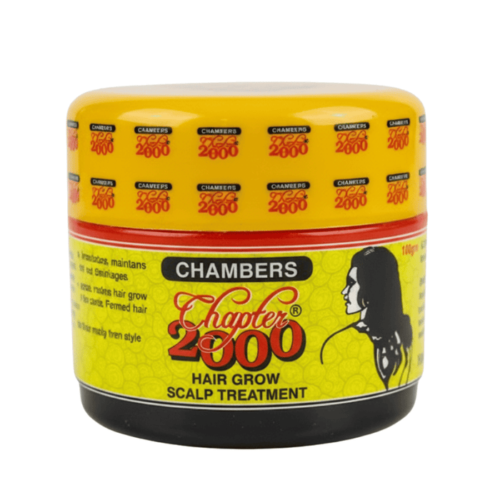 Chamber’s Chapter 2000 hair growth scalp treatment 180g dark brown formula for stronger healthier hair