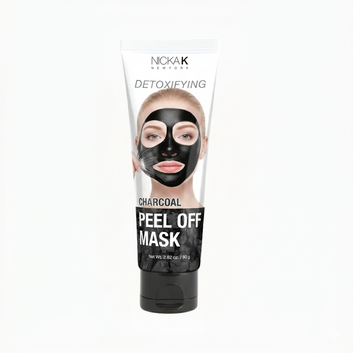 Charcoal face peel off mask 80g for deep cleansing blackhead removal and oil control clear smooth skin care treatment