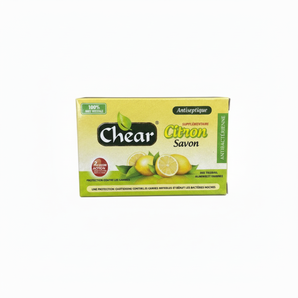 chear supplementer citron antiseptic soap 80g fresh germ protection cleansing soap citrus lemon fragrance removes dirt bacteria daily hygiene skin care product